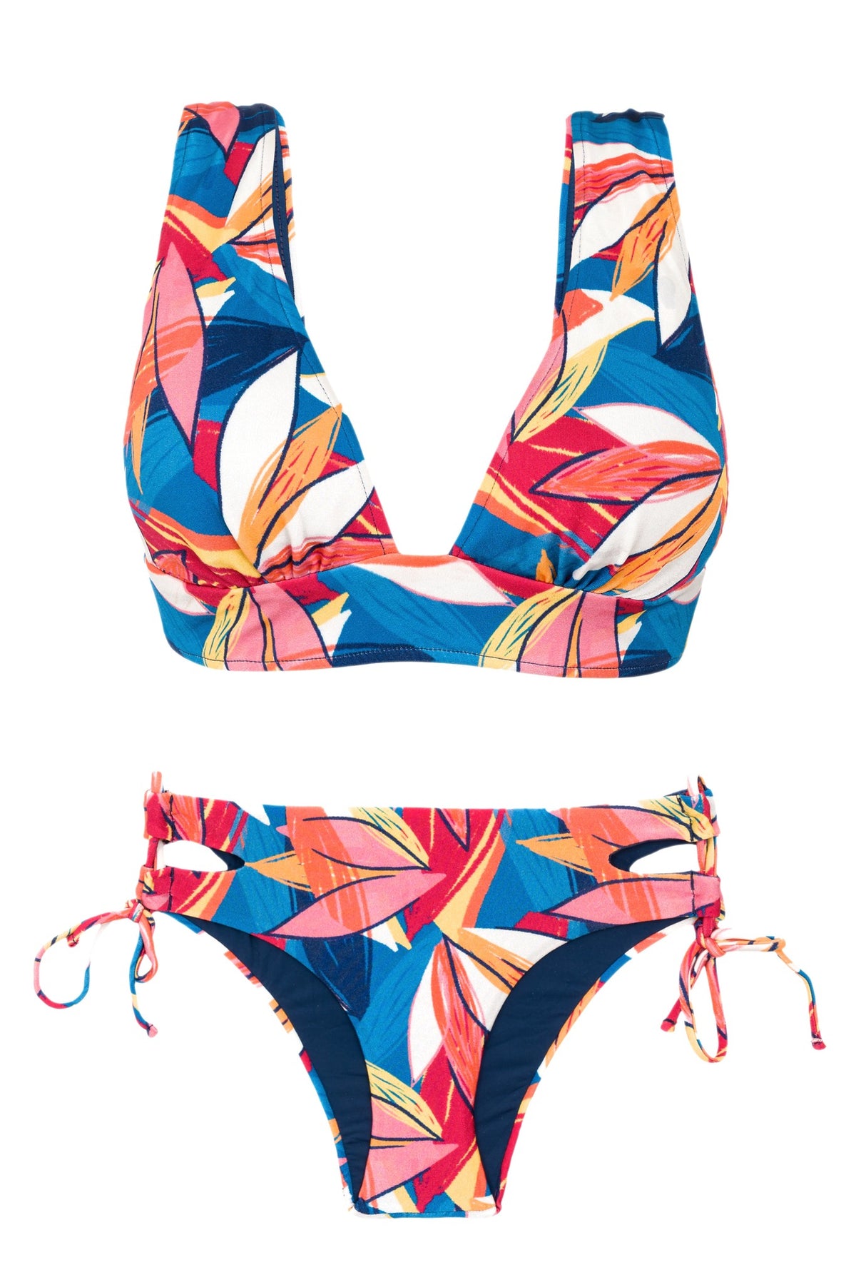 Product Front: Rio De Sol Two Piece Swimwear Set Maui Halter-Cos Madrid
