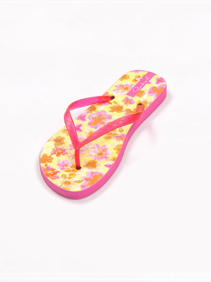 Image 05: Rio De Sol Flip-Flops Ditsy-Butter Slim