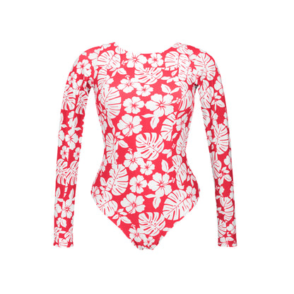 Product Front: Wednesday In Hawaii By Rio De Sol One Piece Swimsuits Pua-Hibiscus Surf