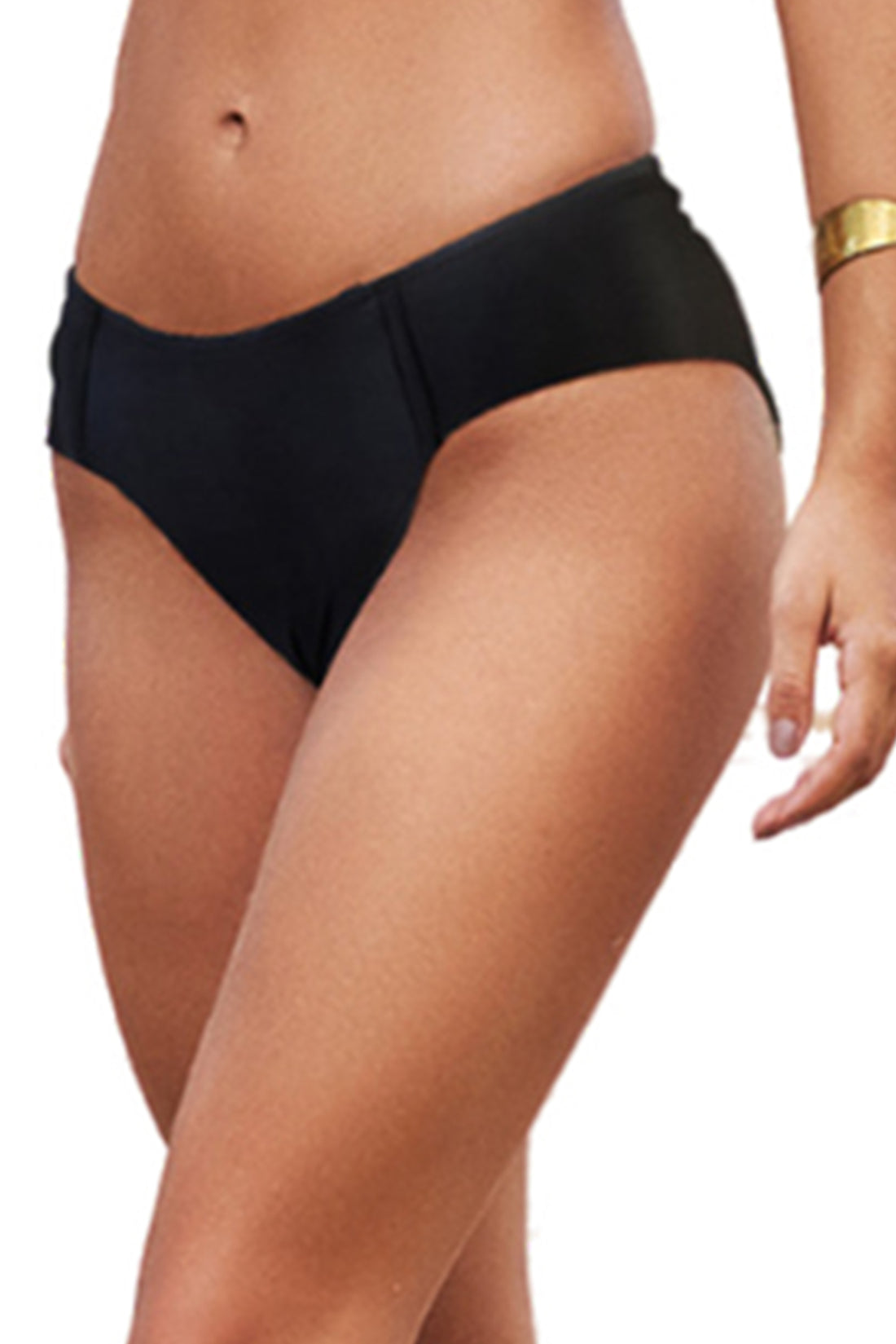 Gallery: Lua Morena Bikini Bottoms Bottom Metal Liso Preto