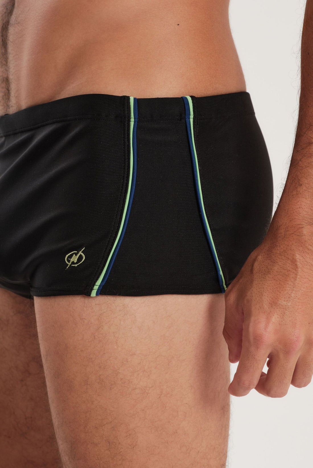 Image 02: Blueman Swim Trunks Sunga Army Malfitana Liso Preto