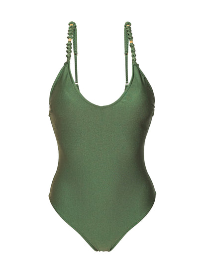 Product Front: Rio De Sol One Piece Swimsuits Shimmer-Croco Hype-Noa