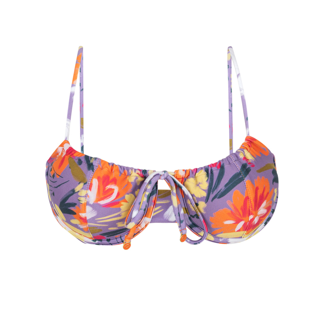 Product Front: Rio De Sol Top Top Garden-Flower Balconet-Tie