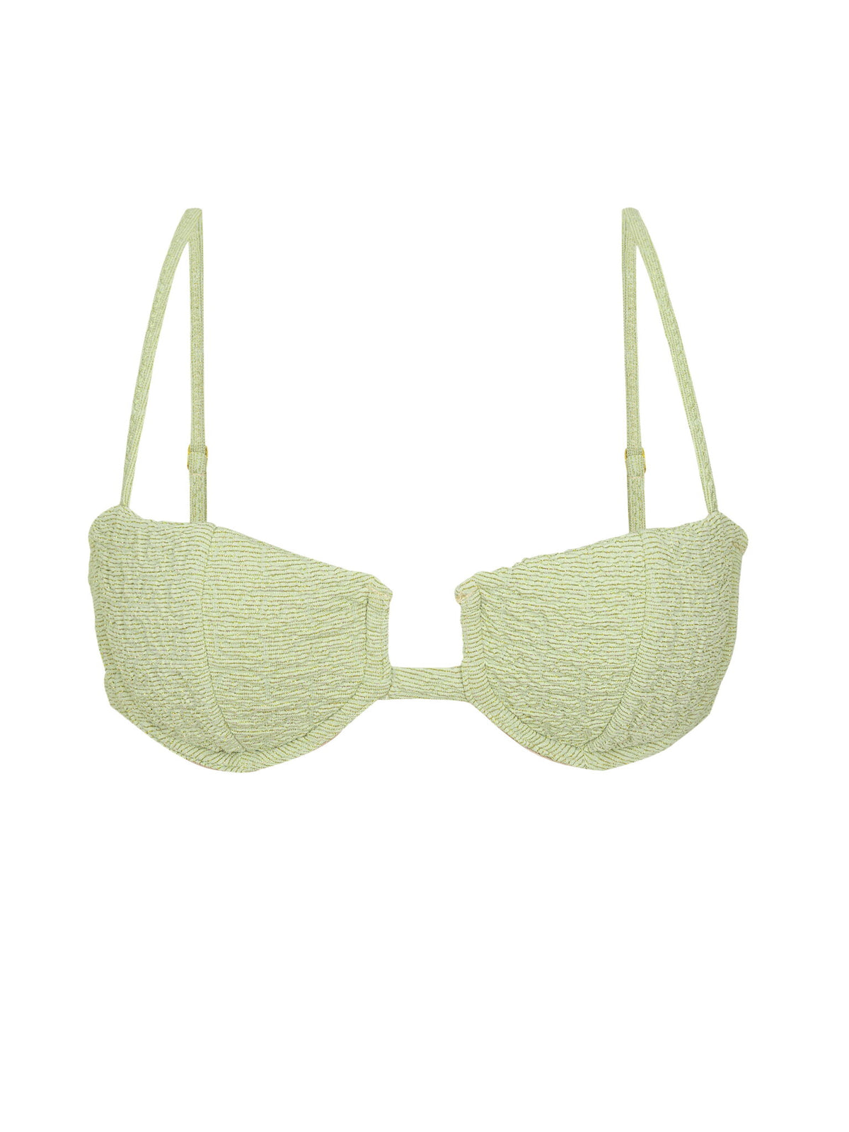 Product Front: Rio De Sol Bikini Tops Top Brisa-Pistache Juliette