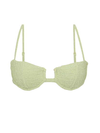 Product Front: Rio De Sol Bikini Tops Top Brisa-Pistache Juliette