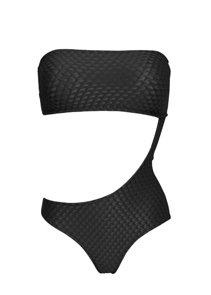 Product Front: Rio De Sol One-Piece Body Kiwanda Preto Rio
