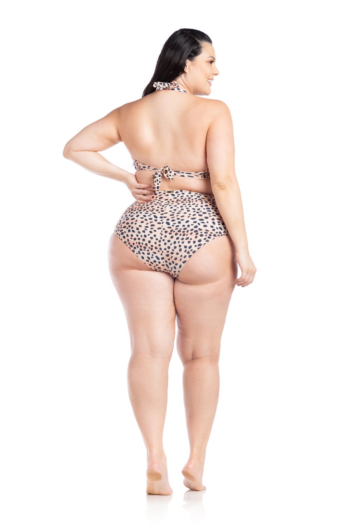 Model Back: La Playa Two Piece Swimwear Hot Guepardo