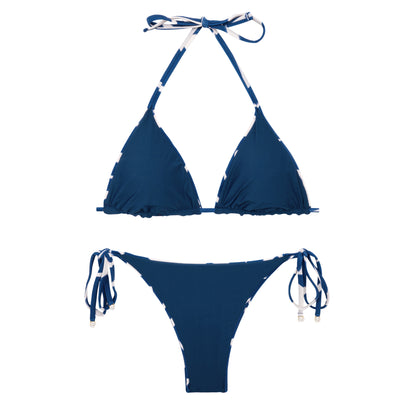 Product Back: Rio De Sol Two Piece Swimwear Set Pottery Tri-Inv Ibiza