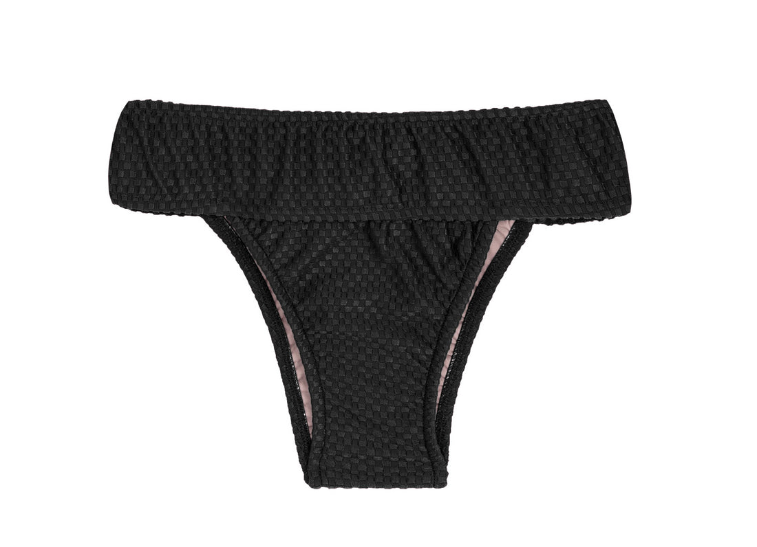 Product Front: Rio De Sol Bottom Bottom Cloque Preto Tri Cos