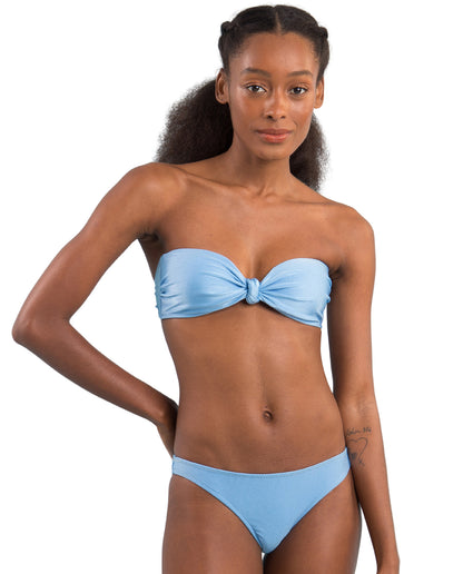 Gallery: Rio De Sol Two Piece Swimwear Set Shimmer-Baltic-Sea Bandeau-Joy Essential