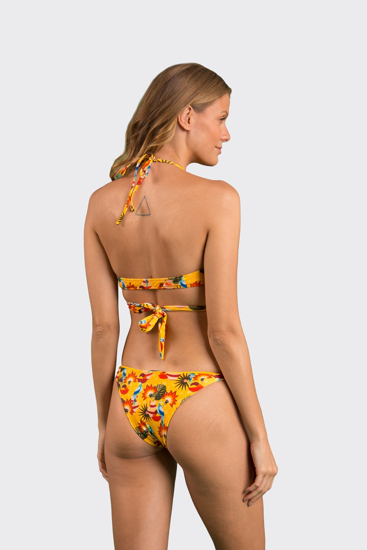 Model Back: Rio De Sol Two Piece Swimwear Set Stories Kate Leblon