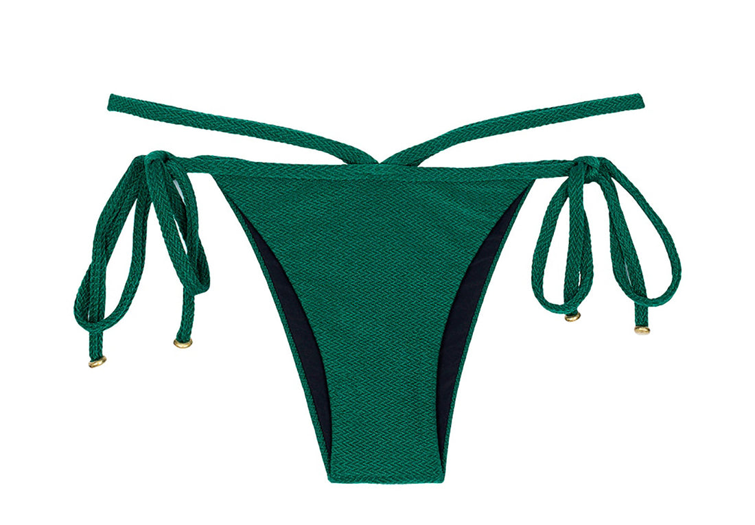 Product Front: Rio De Sol Bikini Bottoms Calcinha Duna Green Cropped Neck