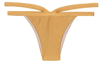 Product Front: Rio De Sol Bikini Bottoms Calcinha Gold Triangulo