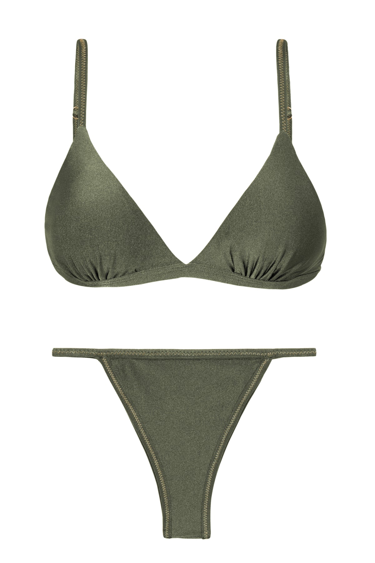 Product Front: Rio De Sol Two Piece Swimwear Set Croco Tri-Fixo California
