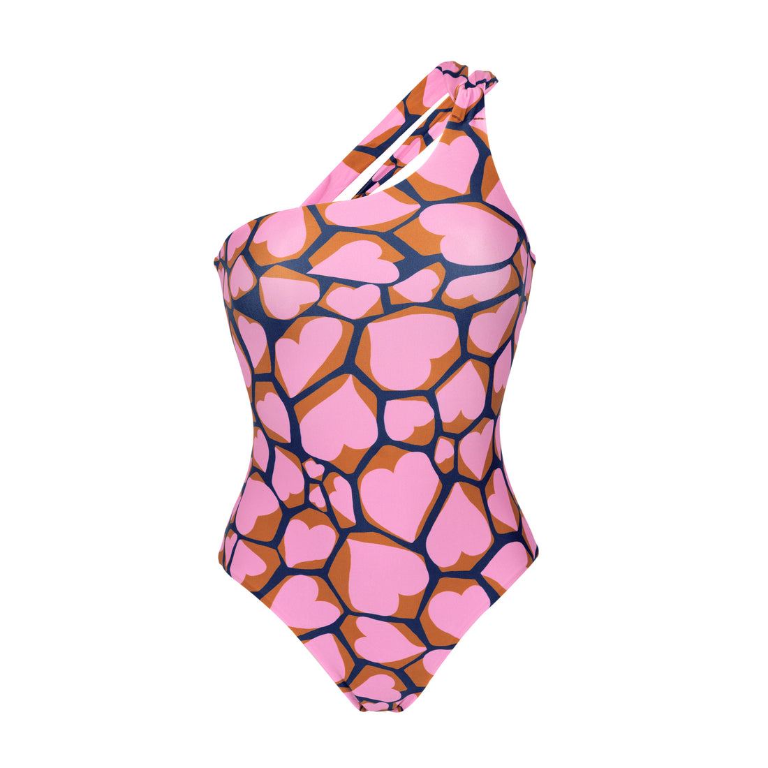 Product Front: Rio De Sol One Piece Swimsuits Amore-Pink Santorini