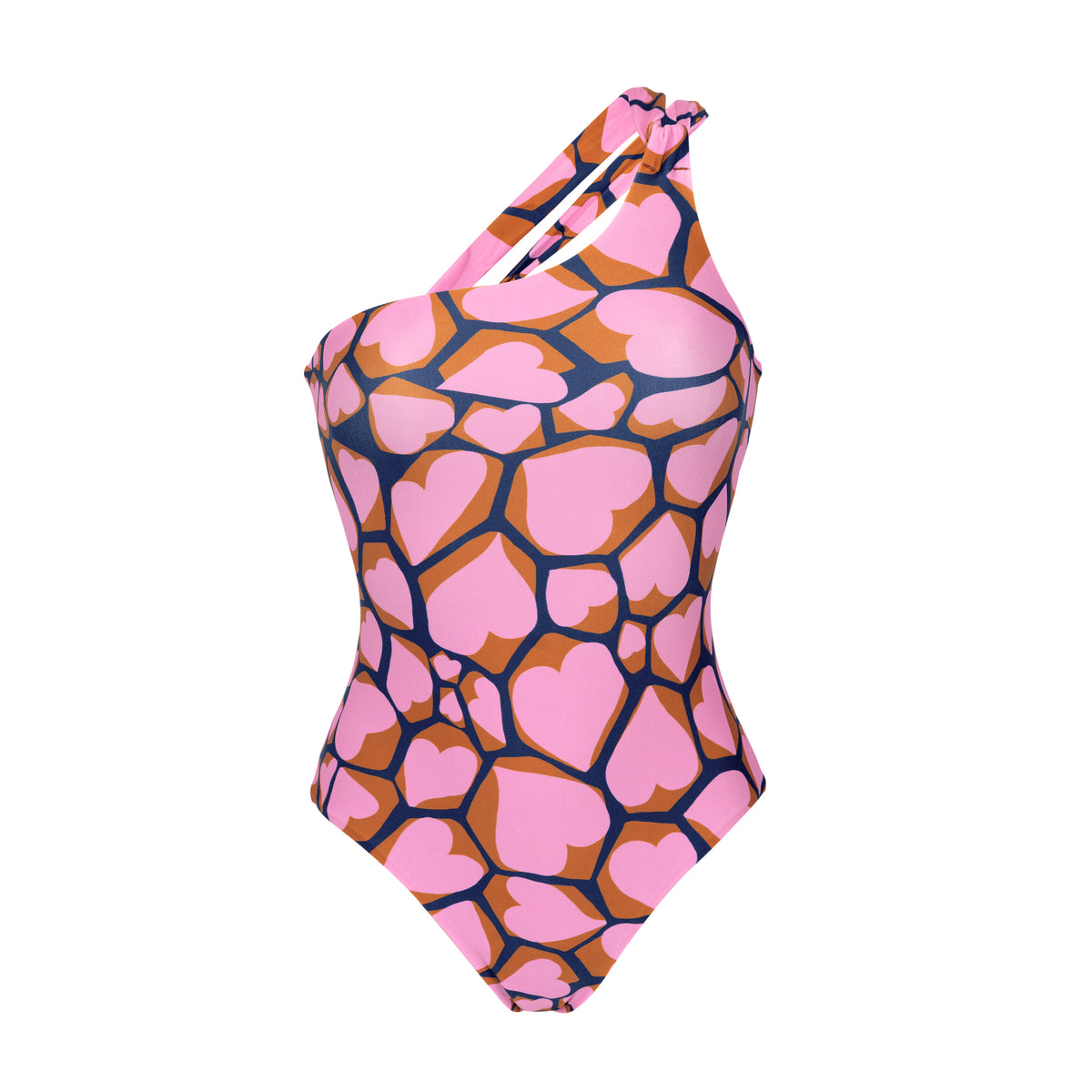 Product Front: Rio De Sol One Piece Swimsuits Amore-Pink Santorini