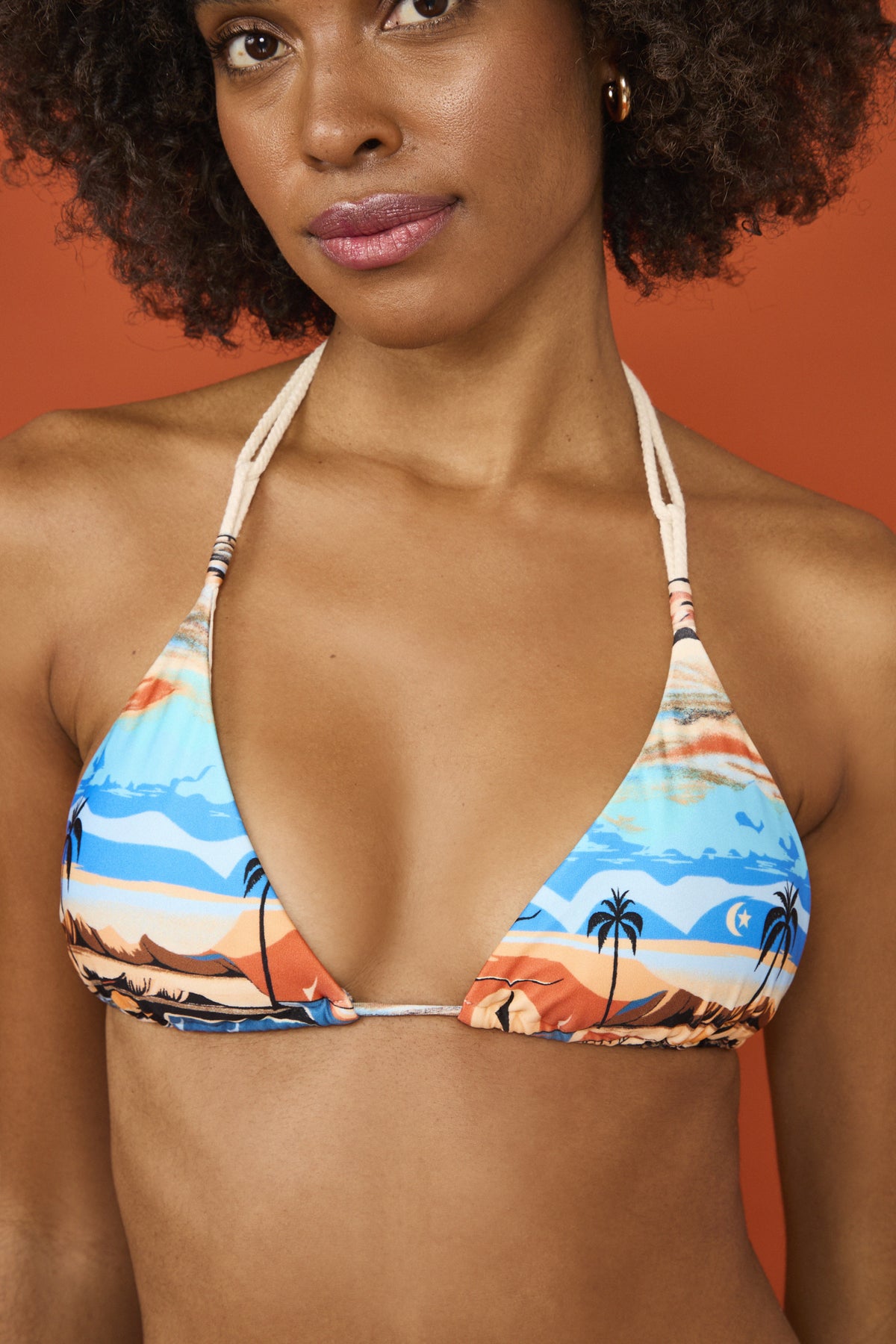Image 05: Blueman Two Piece Swimwear Set Canoa-Quebrada Egito-Corda Inside-Corda