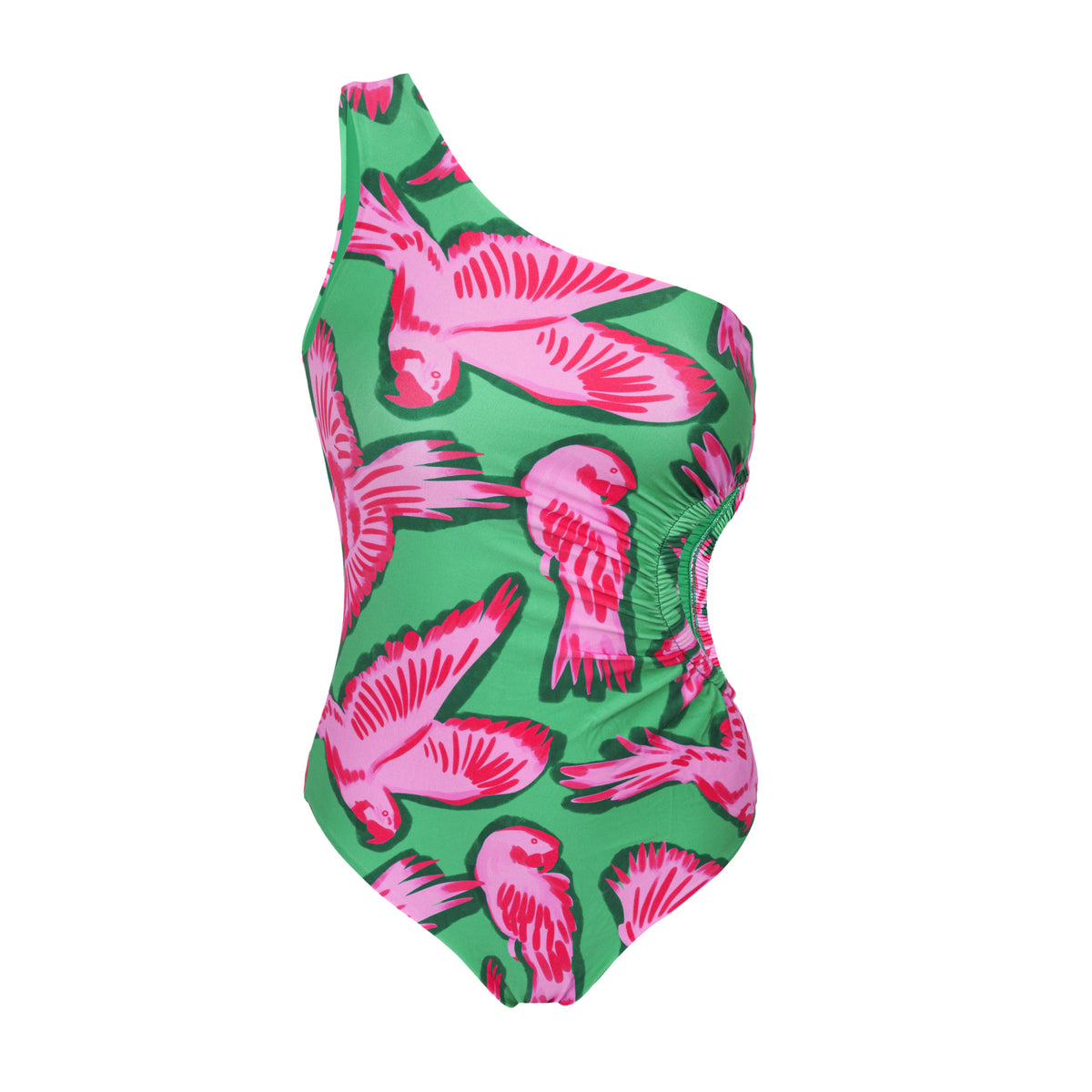 Product Front: Rio De Sol One Piece Swimsuits Parrots Maeve