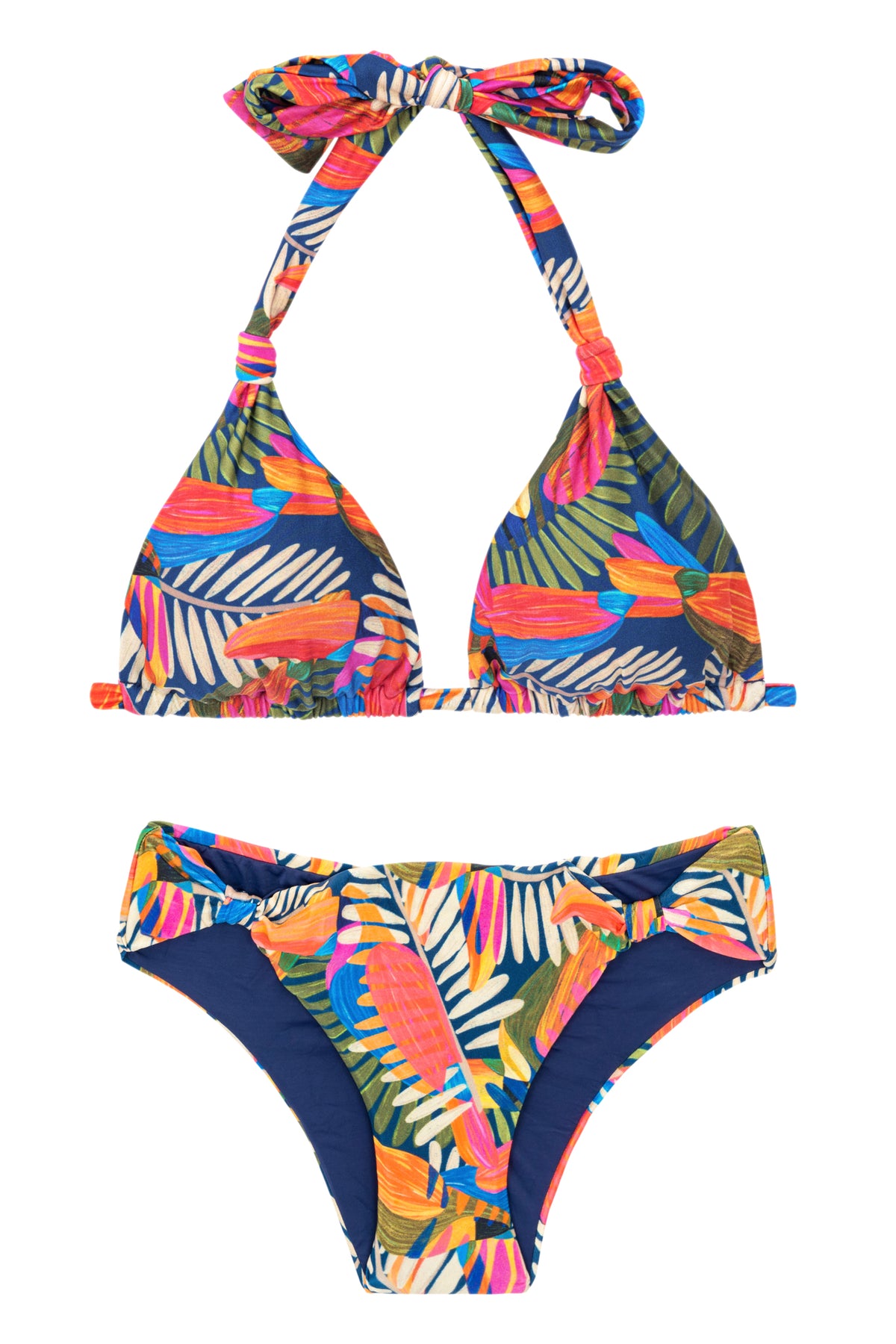 Product Front: Rio De Sol Two Piece Swimwear Set Jungle Mel