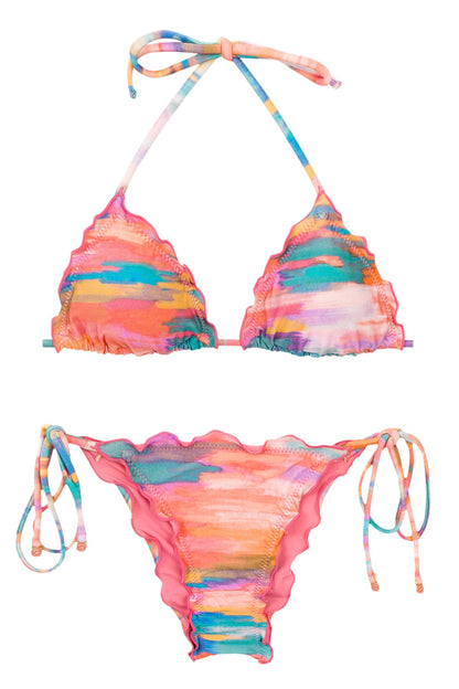 Product Front: Rio De Sol Two Piece Swimwear Set River Frufru