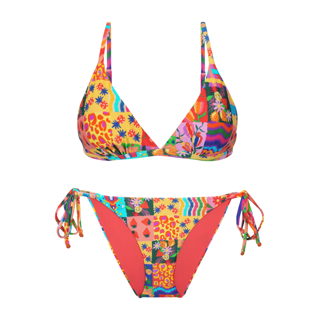 Product Front: Rio De Sol Two Piece Swimwear Set Love-Trip Tri-Fixo Ibiza-Comfy