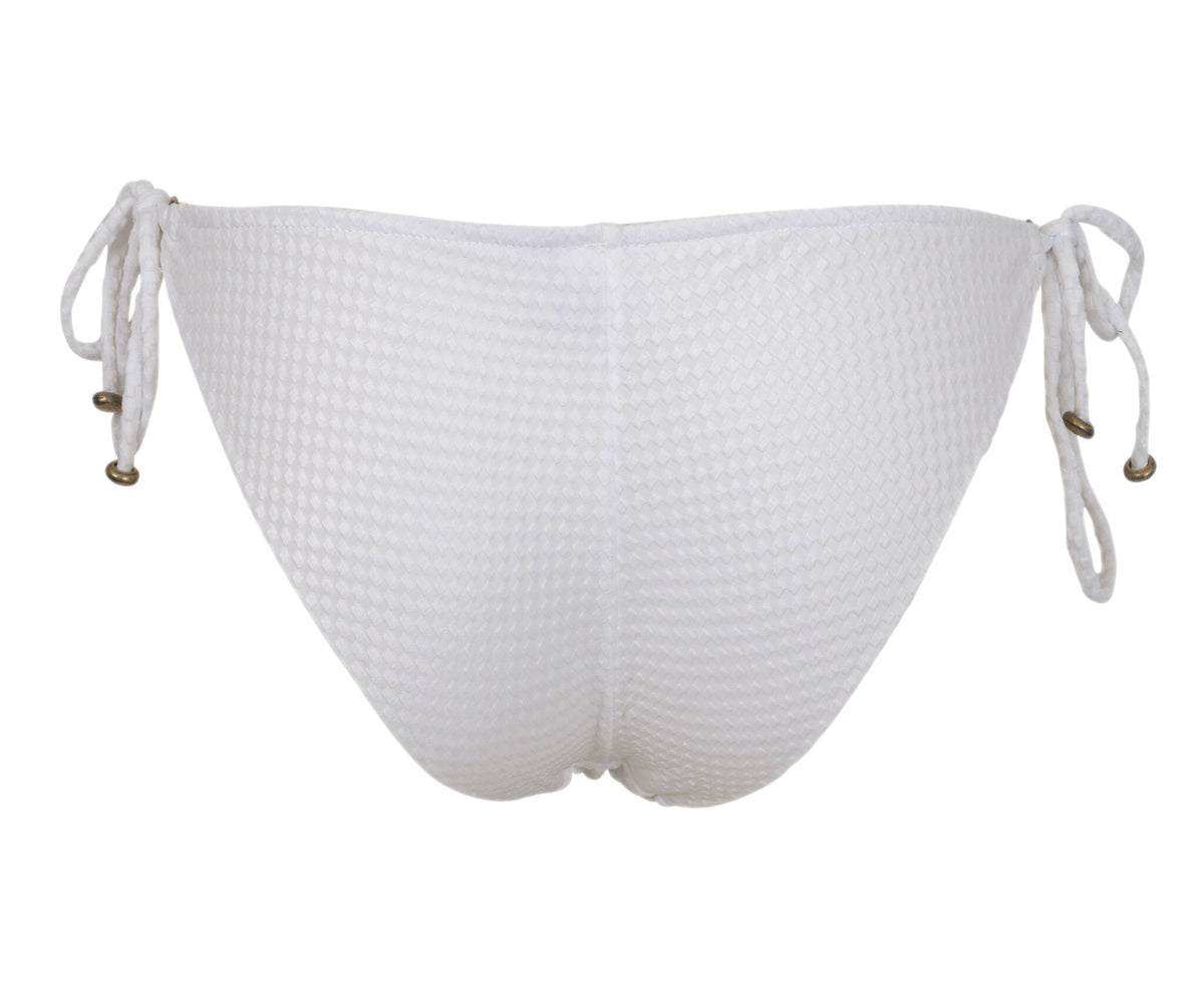 Product Back: Rio De Sol Bikini Bottoms Bottom Cloque Branco New Comfort