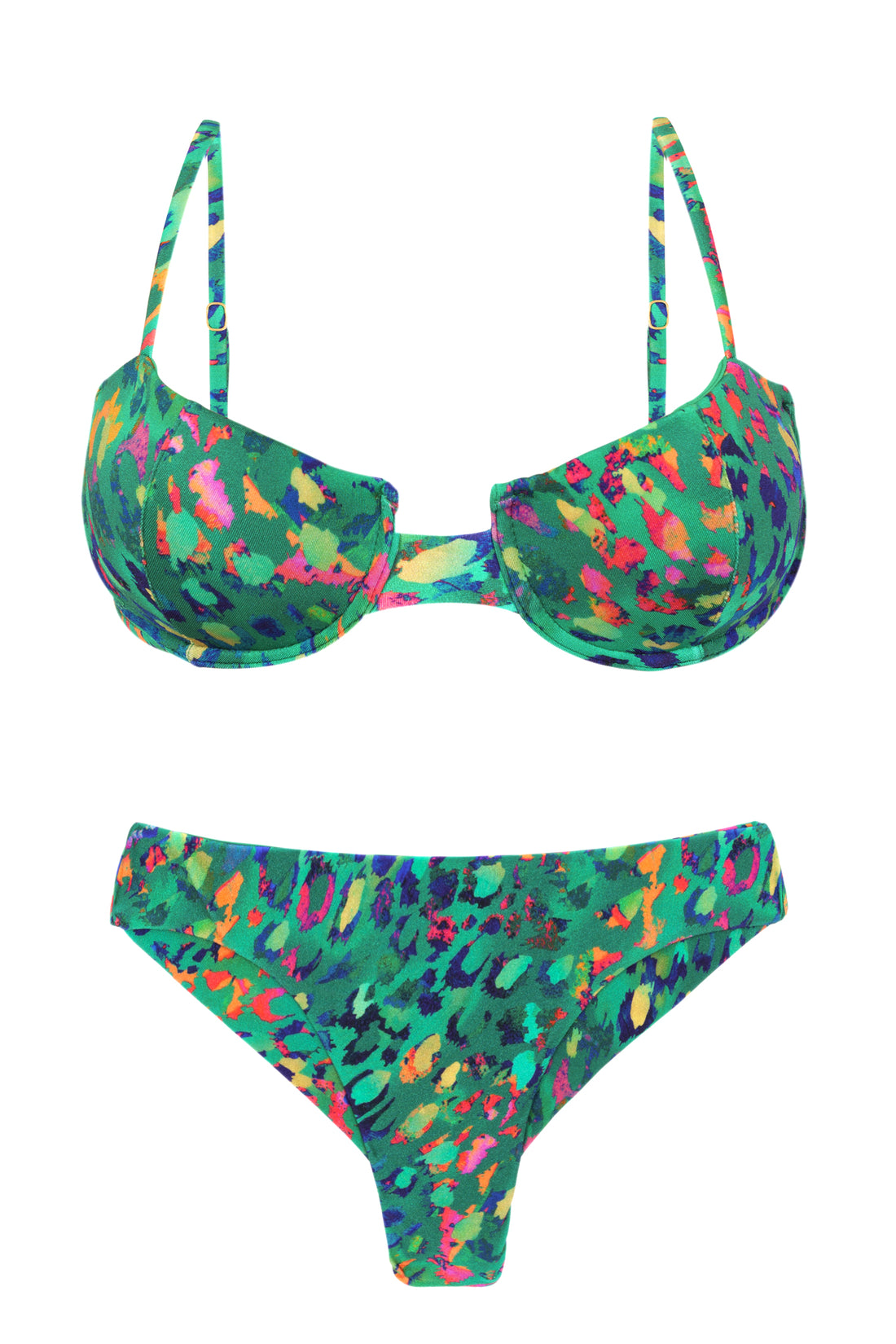 Product Front: Rio De Sol Two Piece Swimwear Set Wilds Balconet Nice