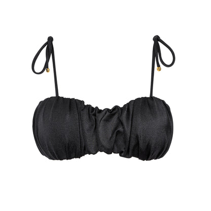 Product Front: La Playa Bikini Tops Top Faixa Duplo Preto