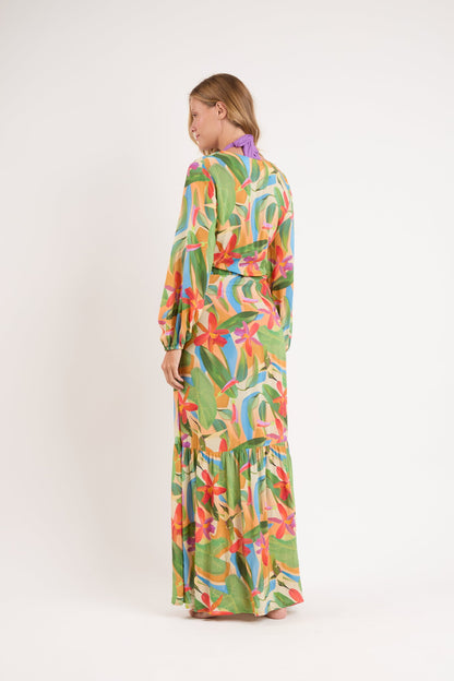 Image 05: Rio De Sol Maxi Dresses Tropical Long Dress Verona