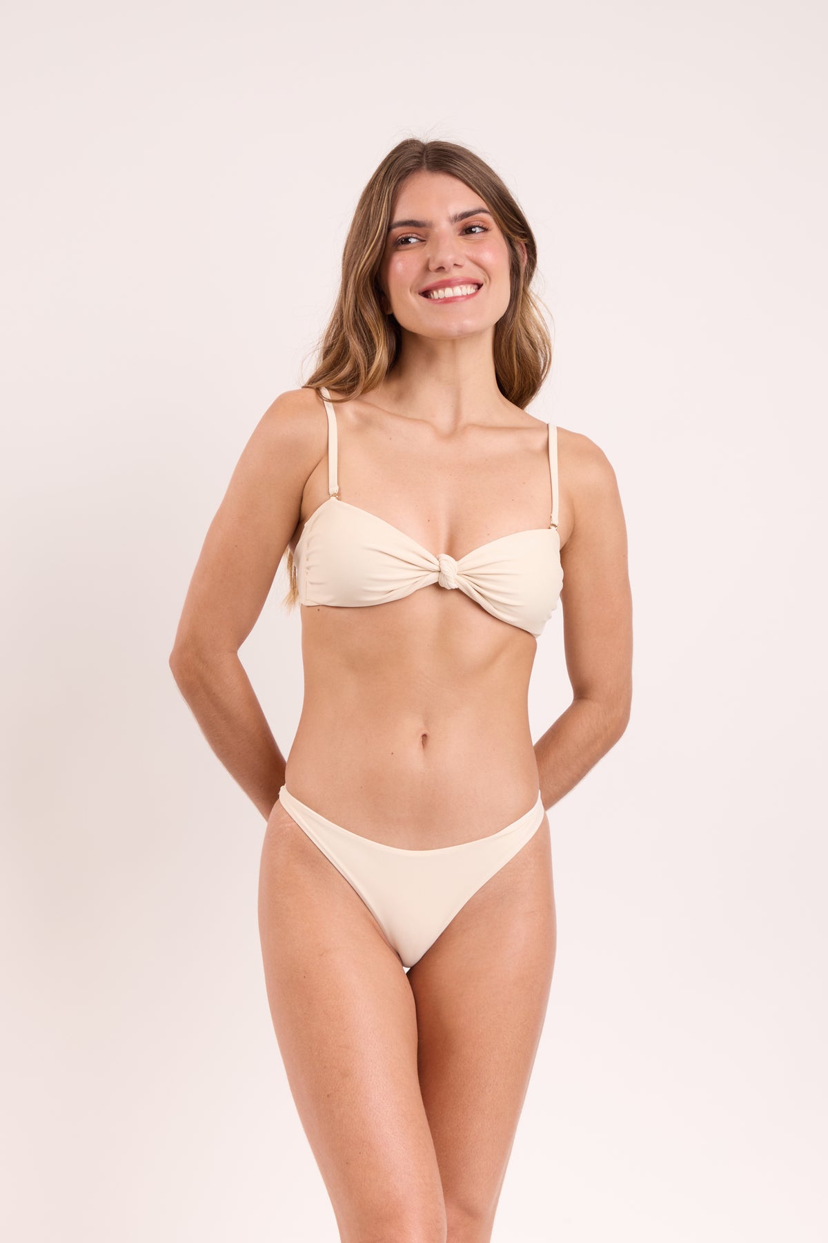Image 08: Rio De Sol Bikini Tops Top Touch-Natural Bandeau-Joy