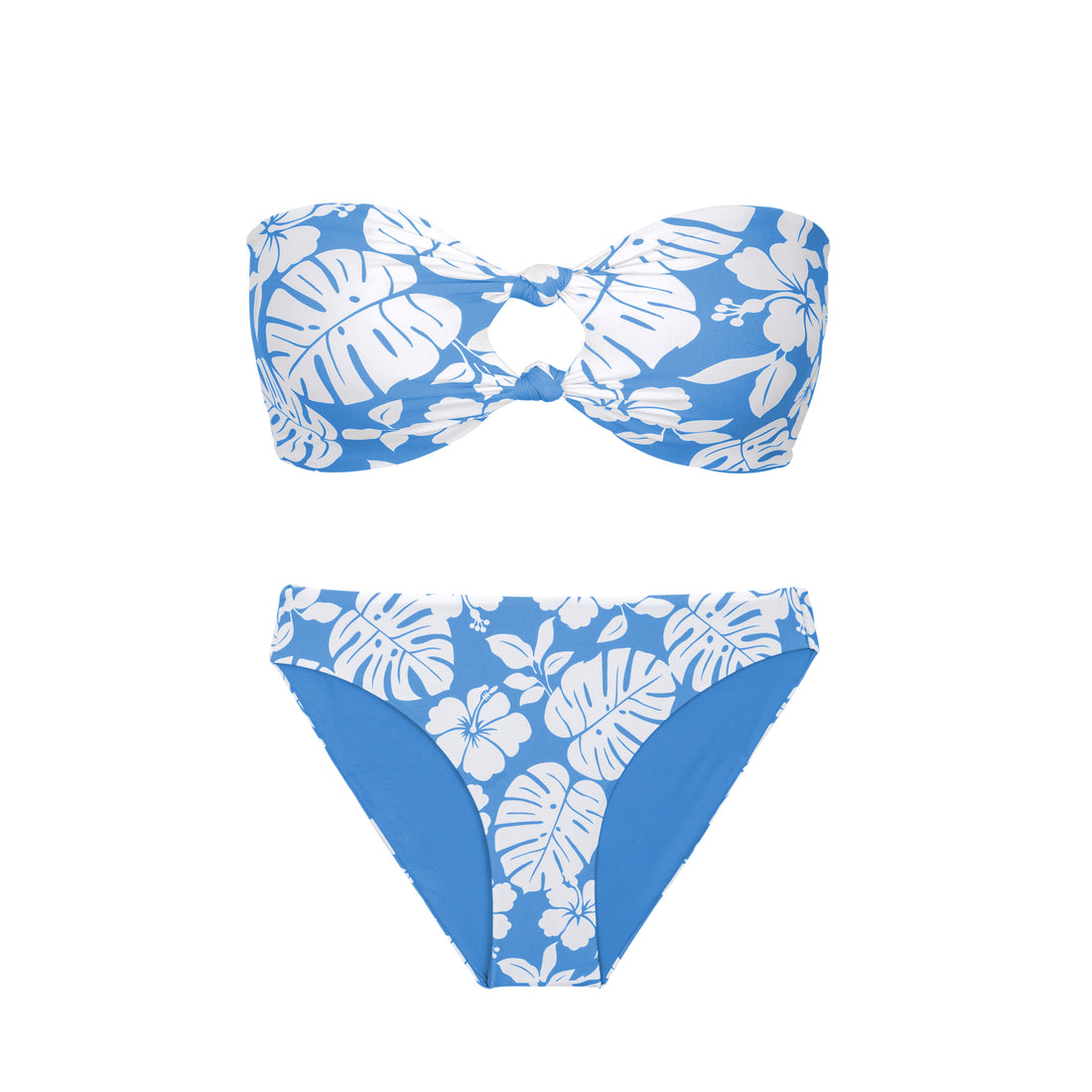 Product Front: Wednesday In Hawaii By Rio De Sol Two Piece Swimwear Set Pua-Pacifica Lani Waikiki