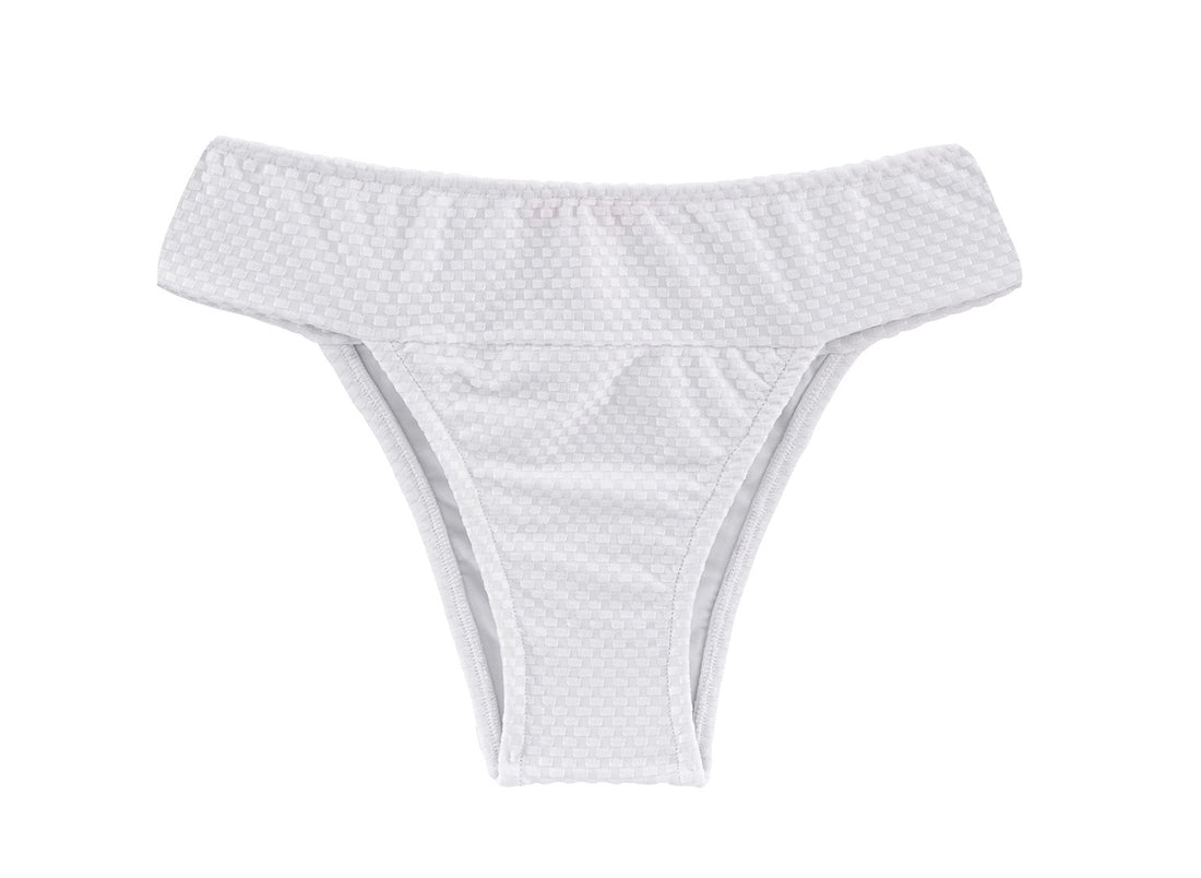 Product Front: Rio De Sol Bottom Bottom Cloque Branco Tri Cos