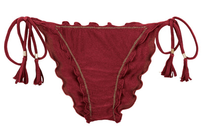Product Front: Rio De Sol Bikini Bottoms Bottom Shimmer-Divino Frufru-Comfy