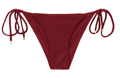Product Front: Rio De Sol Bikini Bottoms Bottom Shimmer-Divino Cheeky-Tie