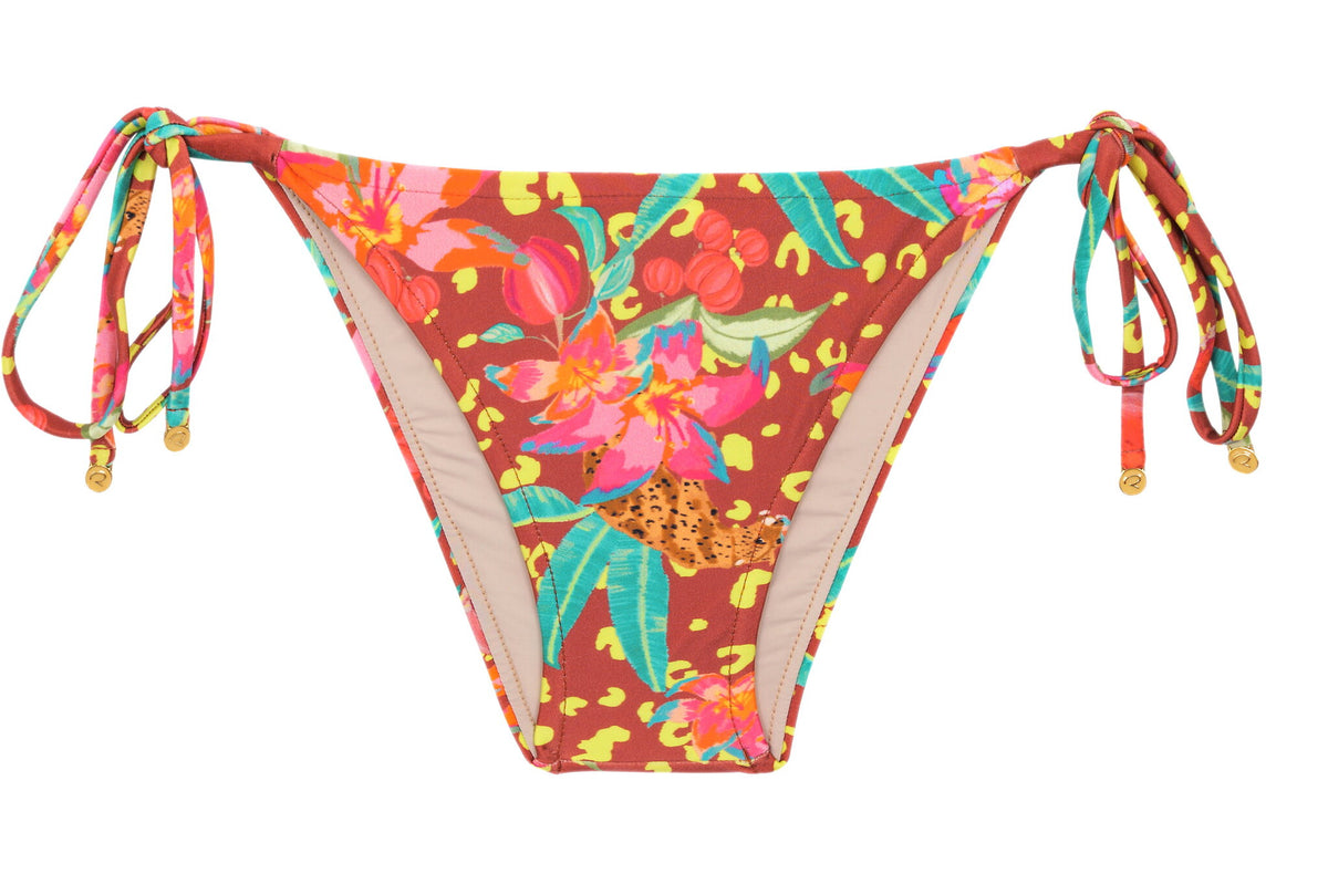 Product Front: Rio De Sol Bikini Bottoms Bottom Tropics Lacinho