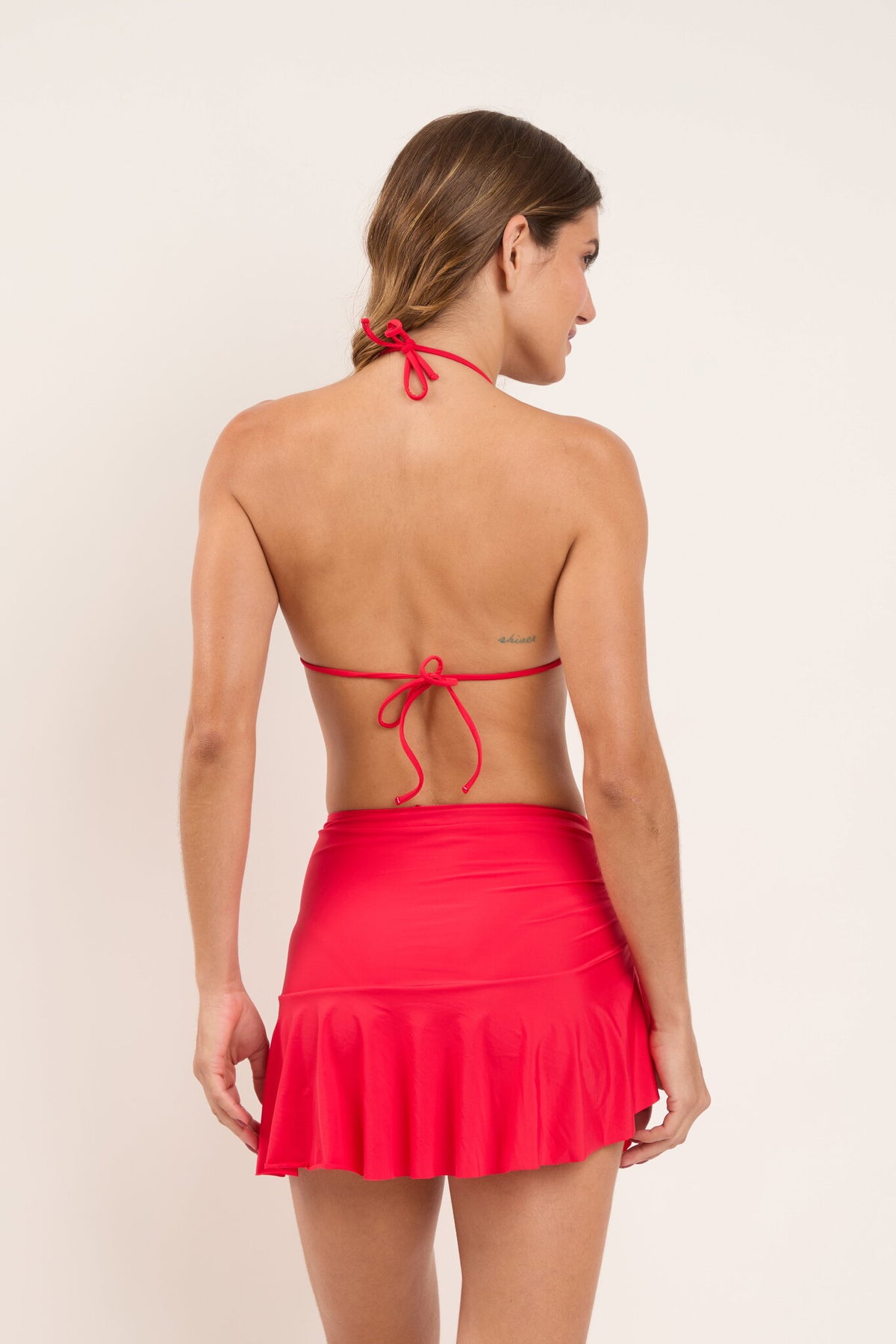 Model Back: Rio De Sol Skirts Mini Skirt Rouge