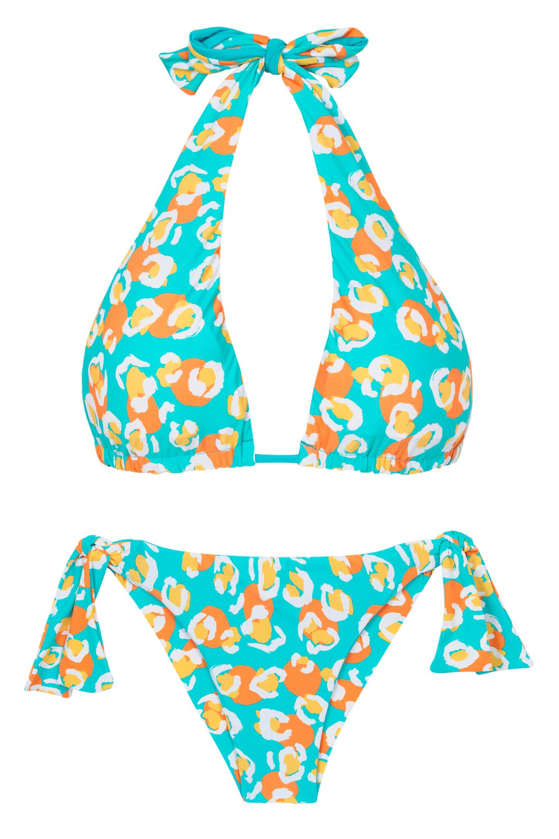 Product Front: Rio De Sol Two Piece Swimwear Set Dubai Halter-Double Italy