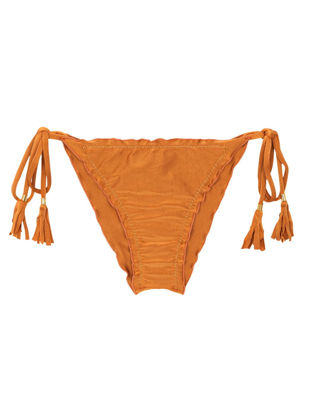 Product Front: Rio De Sol Bikini Bottoms Bottom Shimmer-Nocciola Frufru