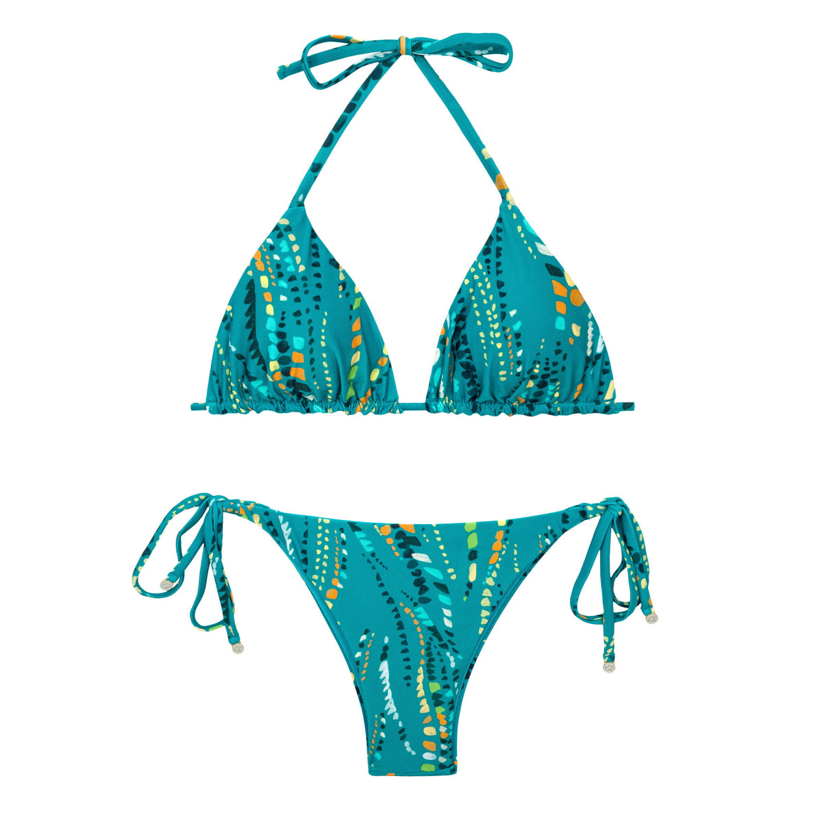 Product Front: Rio De Sol Two Piece Swimwear Set Rain Tri-Inv Ibiza