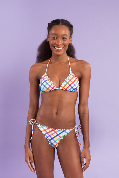 Image 09: Rio De Sol Two Piece Swimwear Set Square Frufru-Fio