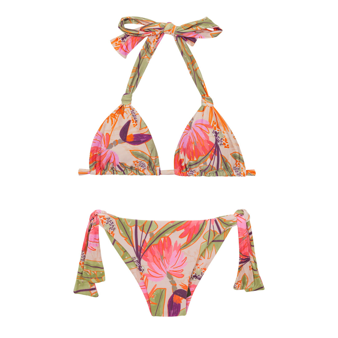 Product Front: Rio De Sol Two Piece Swimwear Set Oasis Mel Italy