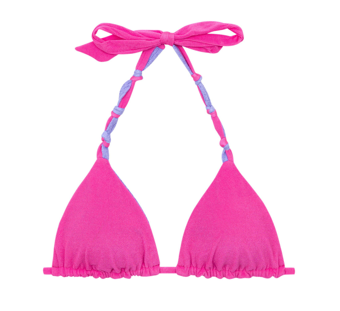 Product Front: Rio De Sol Bikini Tops Top Malibu-Rosa Tri-Rev