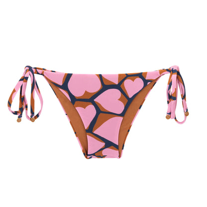 Product Front: Rio De Sol Bikini Bottoms Bottom Amore-Pink Lacinho