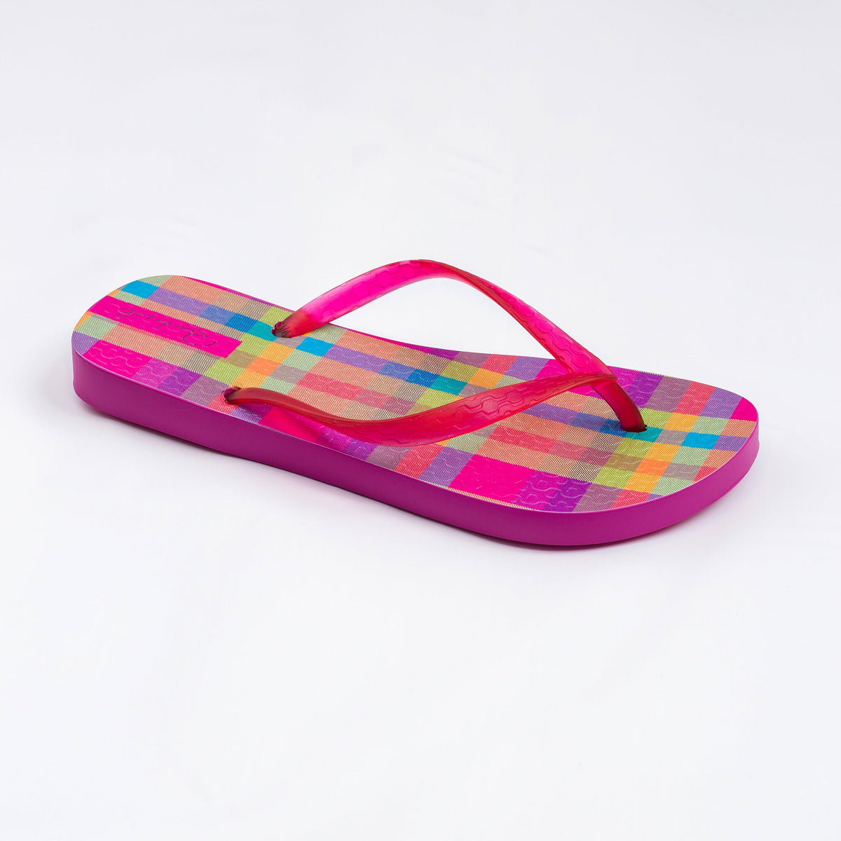 Product Back: Rio De Sol Flip-Flops Tulip-Garden Slim
