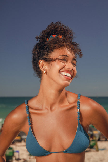 Image 05: Rio De Sol Hair Accessory Luma Scrunchie