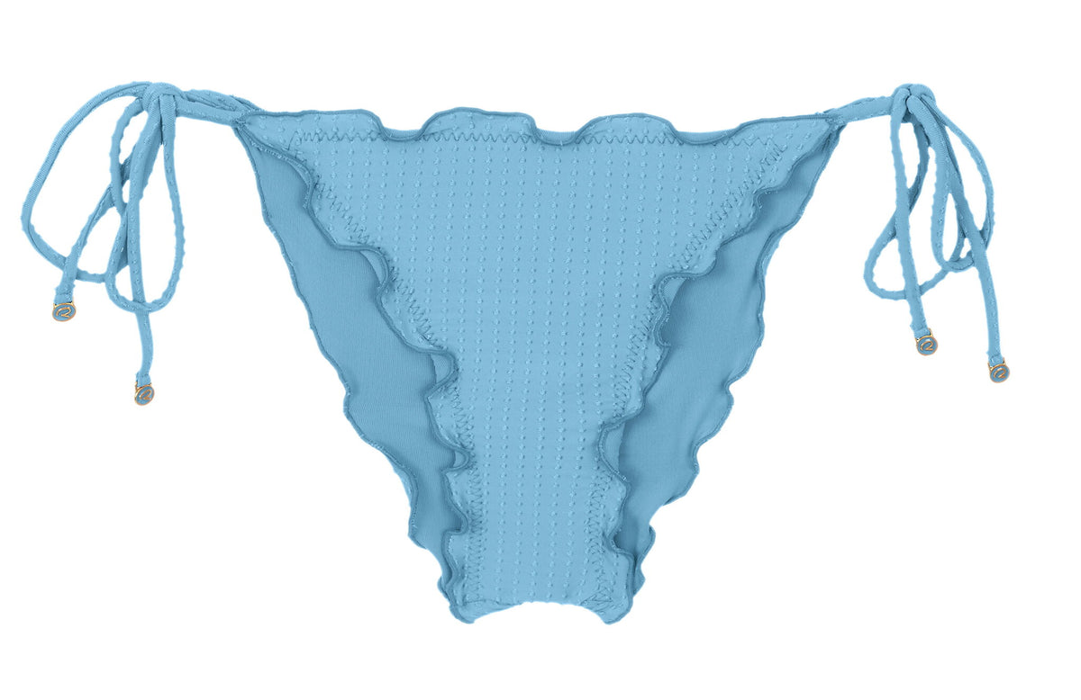 Product Front: Rio De Sol Bikini Bottoms Bottom Dots-Sky Frufru