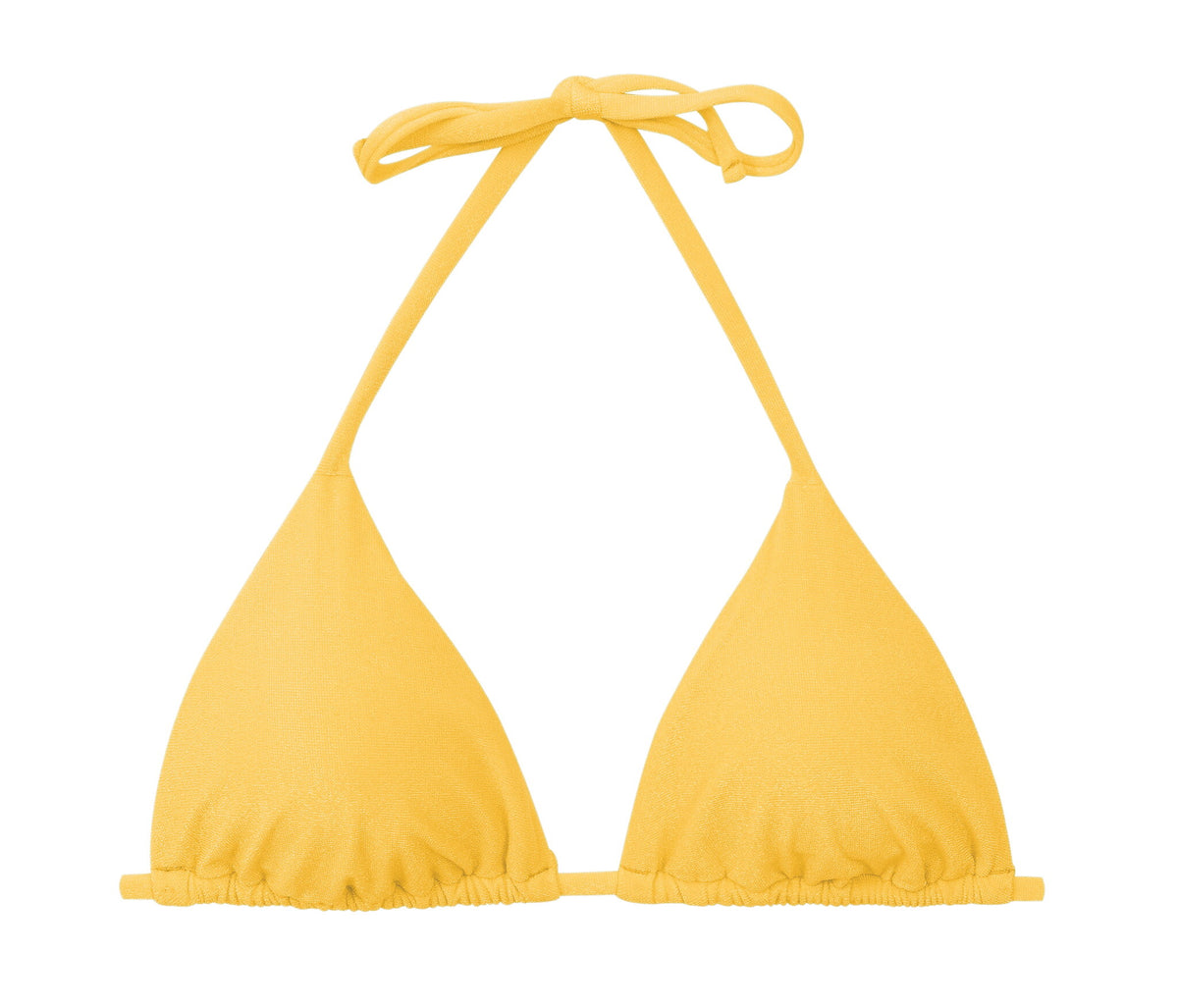 Product Front: Rio De Sol Bikini Tops Top Malibu-Yellow Tri-Inv