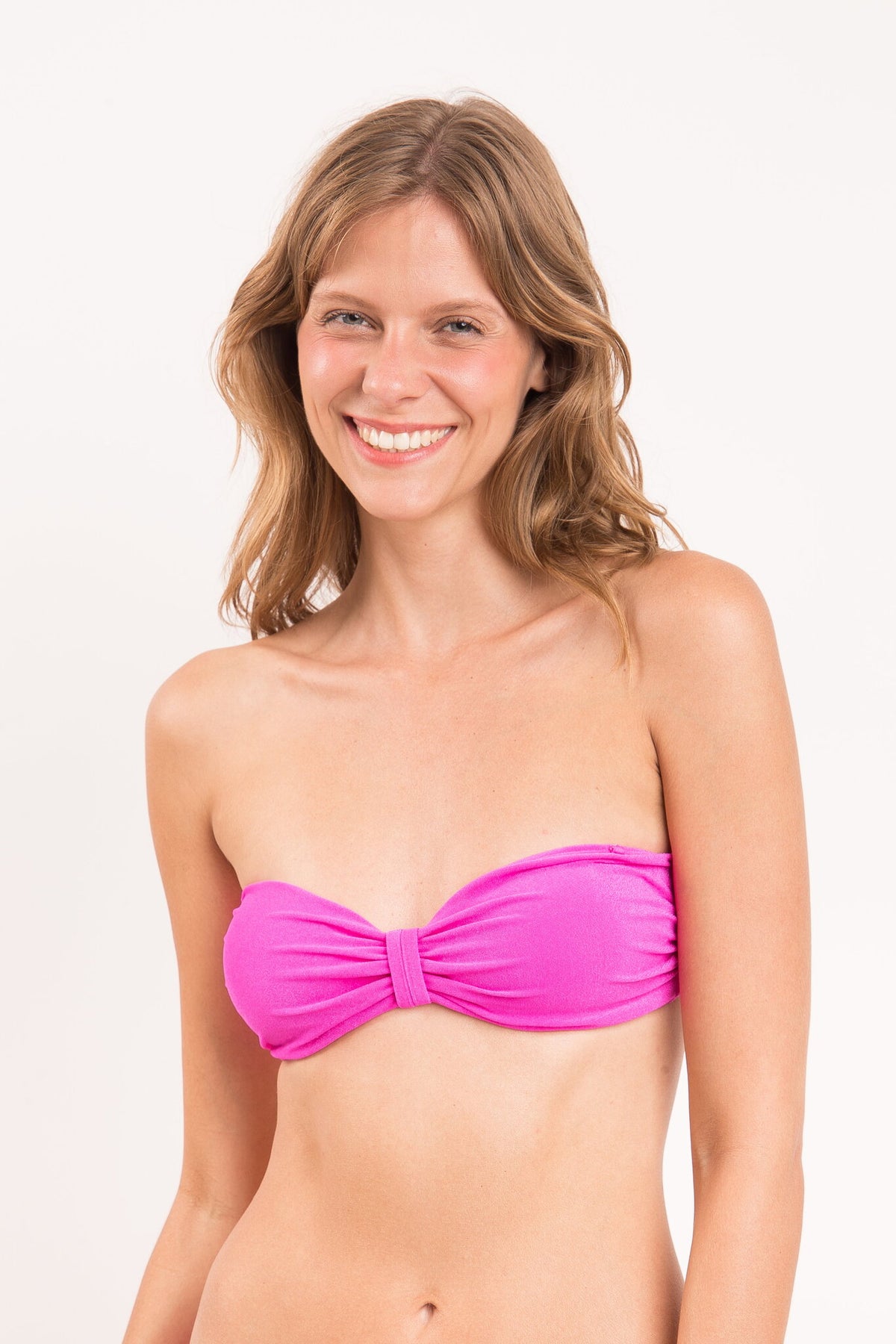 Image 13: Rio De Sol Two Piece Swimwear Set Malibu-Rosa Bandeau-Duo Essential
