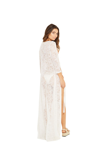 Model Back: Blueman Kaftans And Kimonos Open Renda