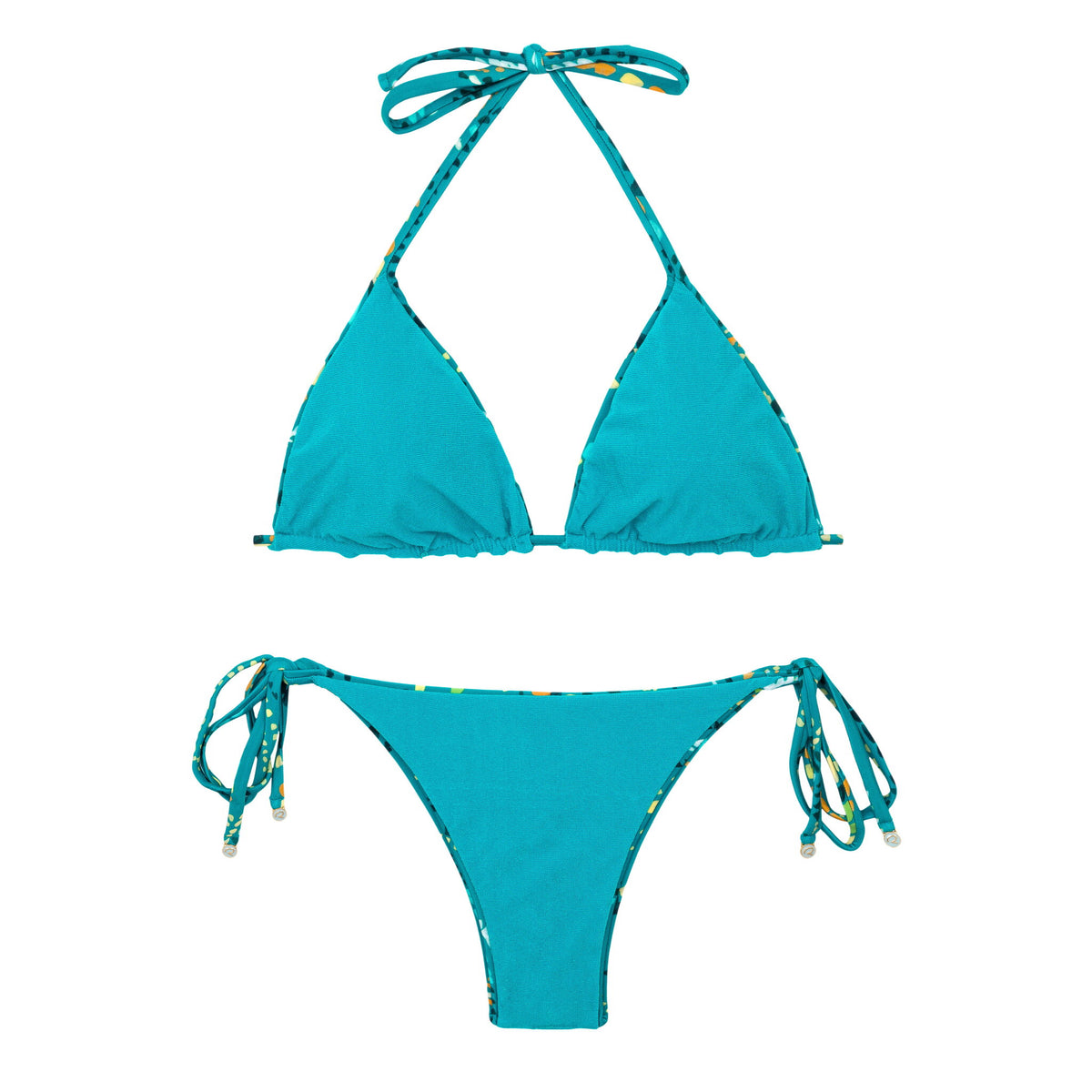 Product Back: Rio De Sol Two Piece Swimwear Set Rain Tri-Inv Ibiza